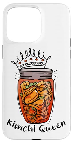 韓国料理 スパイシーな食通 私はキムチ愛好家が大好き 韓国 スマホケース iPhone 15 Pro Max 用