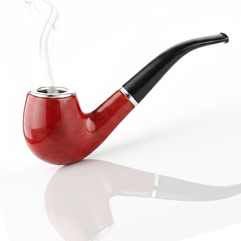 Durable Smoking Pipe Made of Natural Wood-image-48