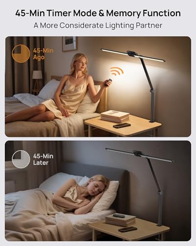 29.55" TROND LED Clamp Desk Lamp w/ Remote - image 4