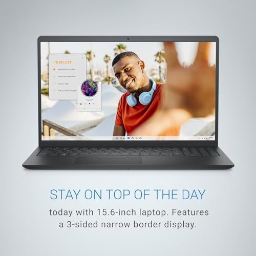Image of Dell 15, Intel Core i3 13th Gen -1305U, 16GB DDR4, 512GB SSD, FHD, 15.6 inch /39.6cm, Windows 11, Microsoft Office Home 2024, Carbon Grey, 1.66Kg, [Vostro 3530], Intel UHD Graphics, Thin & Light Laptop