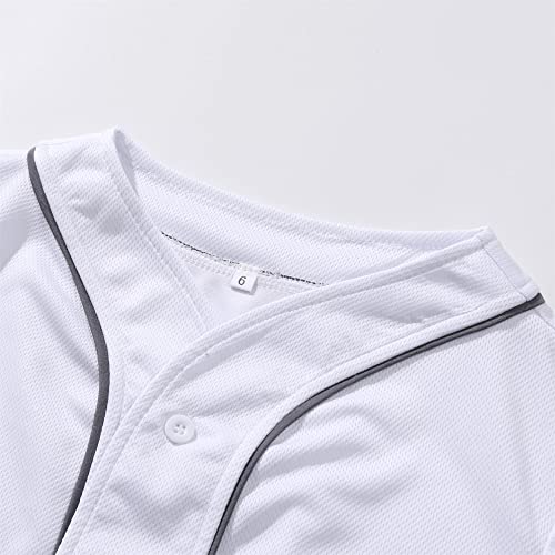 Mowbeat Baby Baseball Jersey 1 Year Old Birthday Shirt Short Sleeve Button Tee 1st Infant Toddler T Shirt4