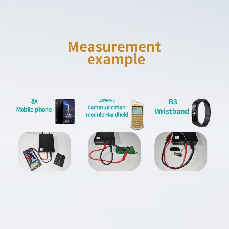 Image of Power Analyzer & Power Profiler with SMU, 100nA-6A Current Measurement, 100kHz Sampling, USB Interface, for IoT, MCU, BLE, Mobile R&D.Power Monitor,BLU939
