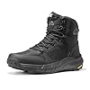 NORTIV 8 Men’s Military Tactical Boot Lightweight Comfortable Boots for Work All Day Side Zipper Motorcycle Combat Hiking Boots Metrostrike(8-9 Inches)