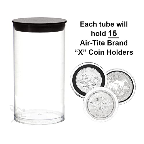 Anillos y tubo almacenamiento para monedas desafío 1.75" miniatura 4