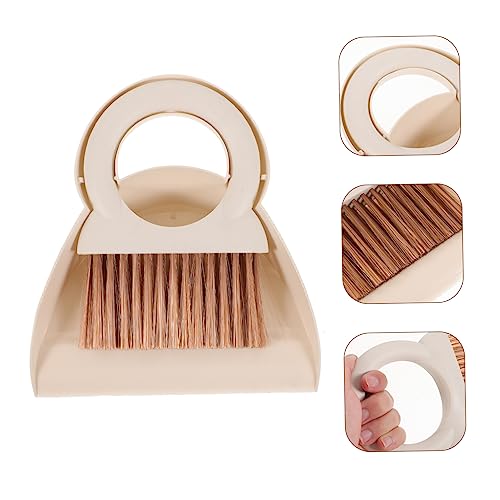 BCOATH Kleiner Kehrschaufel Satz mit Praktischem Besen Handbesen und Kehrschaufel für Schreibtisch Tastatur und Laptop Tragbares Reinigungsset für Haustiere und Alltägliche – Bild 8