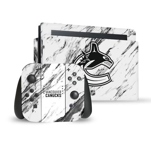 Skin NHL Vancouver Canucks Marbre pour Jouer sur Nintendo Switch dans votre Salon
