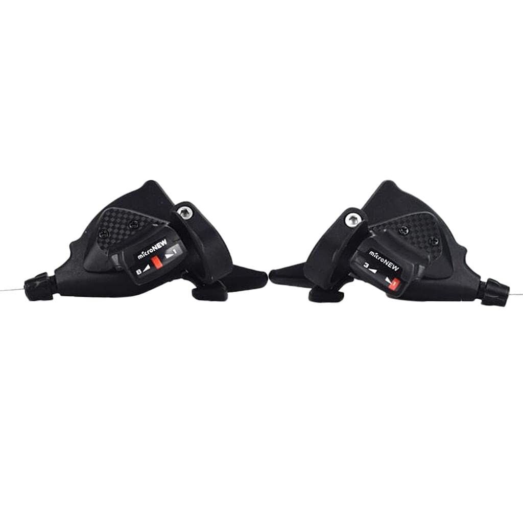 CALANDIS 1 Pair Speed Bike Shifters Left Right Gear Shift Levers with Cables 8 Speed | Shifters | Bicycle Components & Parts-picture-21