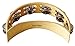 Tycoon Percussion Wooden Moon Tambourine