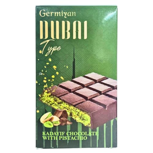 Germiyan Dubai Style Kadayif Schokolade mit Pistazienfüllung 200g (MHD 03/2027)
