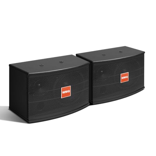 Image of 6.5 inch 2-Way Karaoke Speakers Pair, 600W Peak, Built-in Crossover
