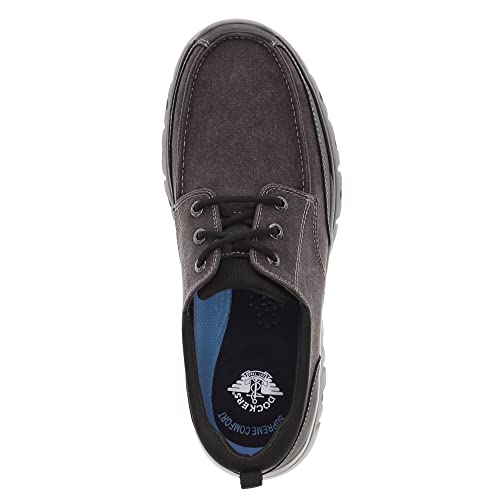 Dockers Men s Creston Casual Lace-up Boat Shoe, Black, 13 M