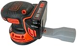 Black Decker BDCRO20C Schwingschleifer 12,7 cm (5 Zoll) schnurloses batteriebetriebenes Modell