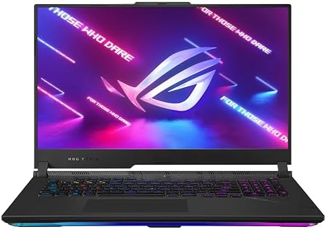 ASUS ROG Strix Scar 17 X3D (2024) Gaming Laptop, 17.3” WQHD 240Hz/3ms, 100% DCI-P3 Display, GeForce RTX 4080, AMD Ryzen 9 7945HX3D, 32GB DDR5, 1TB PCIe SSD, Wi-Fi 6E, Windows 11 Pro, G733PZV-DS91-CA