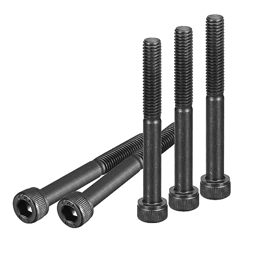 DTGN M6x55mm Socket Head Cap Screws Bolts, 20Pcs 12.9 Grade Alloy Steel, Metric Machine Hex Socket Screw, Hex Drive