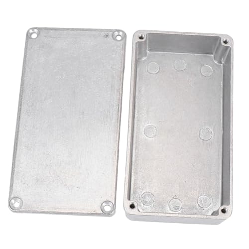 ifundom Guitar Effects Pedal Box Aluminum Enclosure 7.40 x 4.72 x 1.46 in Elegant Practical Design