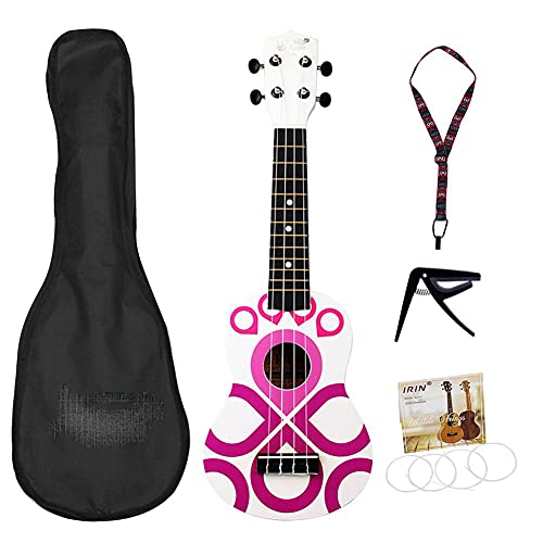 ZYZMH 23 Pouces Concert Ukulele Spruce Acacia Panneau Guitare Ukelele Classique avec Sac Corde Capo Strap - Les Beatles, Paul McCartney, John Lennon, RIngo Starr, George Harrison ZYZMH 23 Pouces Concert Ukulele Spruce Acacia Panneau Guitare Ukelele Classique avec Sac Corde Capo Strap – Image 3