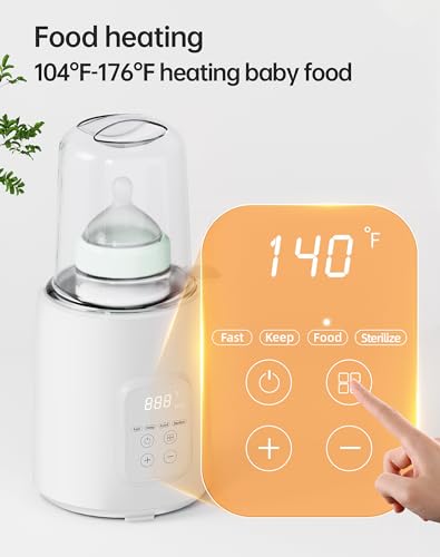image for TIANRUI Baby Bottle Warmer, Fast Bottle Warmers for All Bottles, with 
