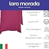 LARA MORADA - Set Completo Lenzuola Letto Singolo, 100