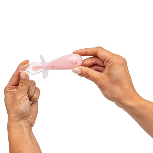 Colher Em Silicone Rosa - Buba