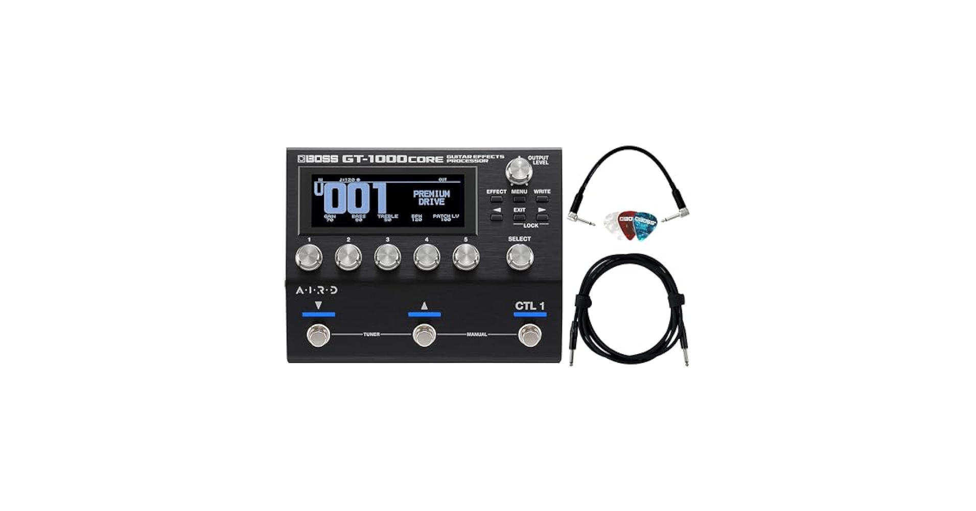Amazon.com: Boss GT-1000CORE Guitar Effects Processor Bundle