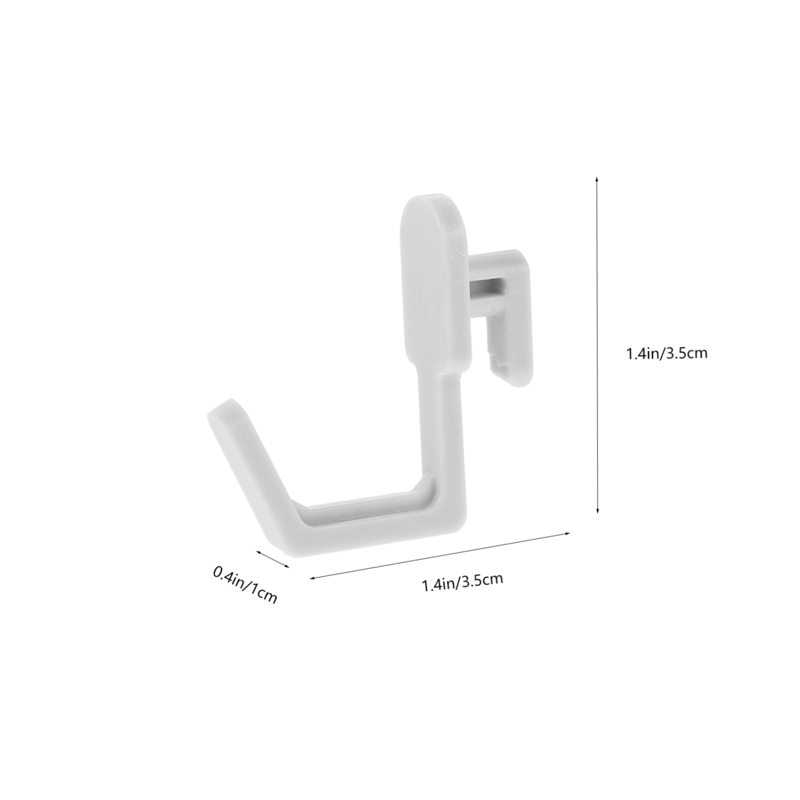 HEALLILY Pegboard Hooks Assortment 20 Pcs Multi-Function Hooks for Office Garage Kitchen Bathroom