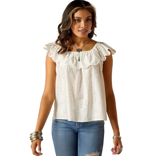 Haut Coquette Ariat Femme Respirant et Extensible