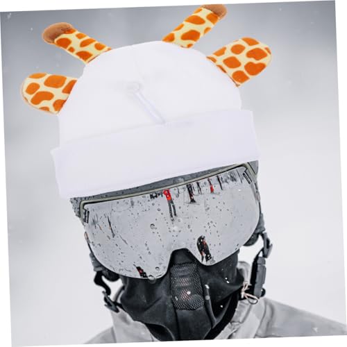 Funda para casco de esquí de jirafa elástica talla única para deportes de invierno 7
