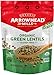 Arrowhead Mills Organic Green Lentils, 16 oz. Bag (Pack of 6)
