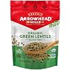 Arrowhead Mills Organic Green Lentils, 16 oz Bag