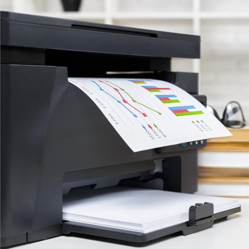 Printer Paper A4 White 80gsm Bright Sheets Multifunction Laser Inkjet Paper Lightweight Copier Papers Suitable for Home Office Workplace Printing... - Image 4