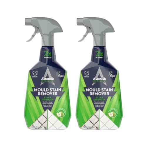 Image of Astonish Specialist Extra Strength Mould & Mildew Stain Blaster Spray, for Fast Mould Removal, 2 x 750ml
