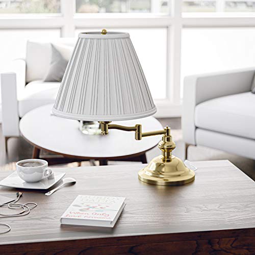 Kenroy Home 30163 Desk Lamps, Polished Brass 12.70X9.60X12.40 thumb #5