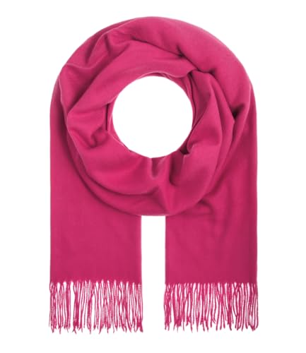 Majea Damenschal Winterschal Strickschal Damen Schal (880041) (pink 8)
