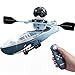 DEERC ラジコンボート 船 ラジコン 子供 おもちゃ RCボート リモコンボート 防水性 ミニラジコンボート 室内 水分離センサー 速度調整 ライト付き お風呂 洗面台 プール 水遊び 2.4Ghz無線操作 子供 男の子 女の子 初心者 小学生 中学生 誕生日 入園 こどもの日 プレゼント 贈り物 ギフト DE96 ブルー