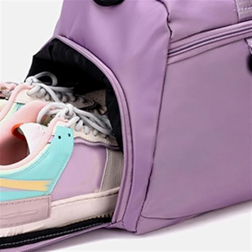 Cabin bag Travel Bag Duffle Luggage Handbag Women's Shoulder Bag Large Capacity Dry Wet Separation Waterproof Fitness Sports Gym Bag Totes(1)3