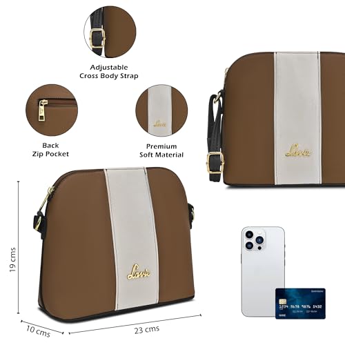 Image of Lavie Women's Marma Crossbody Sling Bag | Ladies Purse Handbag | Gift for Women