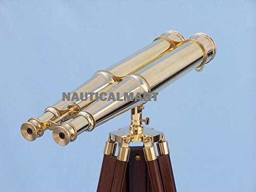 Binoculares de latón sólido de 62 pulgadas con trípode miniatura 6