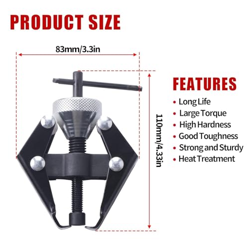 Image of AASONS Battery Terminal and Wiper Arm Puller Tools, Windshield Viper Removal, Heavy-Duty Arm Bearing Remover Pulling Repair Tool