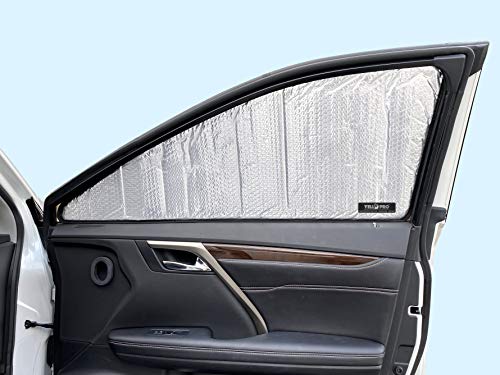 Side Window Front Seat Reflective Sunshade Custom Fit For 2016 2017 2018 2019 2020 2021 2022 Lexus Rx Suv, Uv Reflector Sun Protection Accessories (Set Of 2) #TOP1