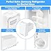 Upgraded DA97-14504A DA97-14504C Refrigerator Ice Bucket Replacement Compatible with Samsung Ice Maker Replacement Ice Container Assy Tray & Auger Assembly for RF23HCEDBSR RF22KREDBSR RF23J9011SR