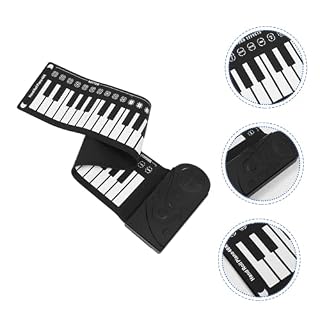 COSMEVIVI 1 Jeu Piano à 49 Touches Piano Éducatif Enroulable Pianos Roulés à La Main Piano à Clavier Abs Piano Pliable 49 Touches Pianos à Clavier Piano à Musique Enroulable Black Abdos - Les Beatles, Paul McCartney, John Lennon, RIngo Starr, George Harrison COSMEVIVI 1 Jeu Piano à 49 Touches Piano Éducatif Enroulable Pianos Roulés à La Main Piano à Clavier Abs Piano Pliable 49 Touches Pianos à Clavier Piano à Musique Enroulable Black Abdos – Image 7