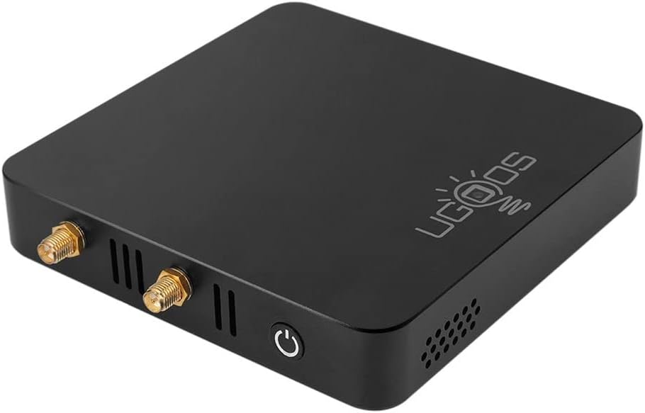 Ugoos AM6B Plus TV Box with antenna ports