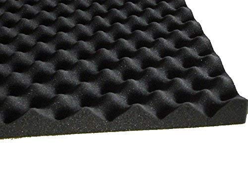 Akustische Schalldämmung für Computeraufnahmen, Werten von Musikinstrumente, zum Schutz von Gegenständen, ausgezeichnete Paneeldichte von 30 m³ . Ohne 100x50x4cm Schwarz Cover