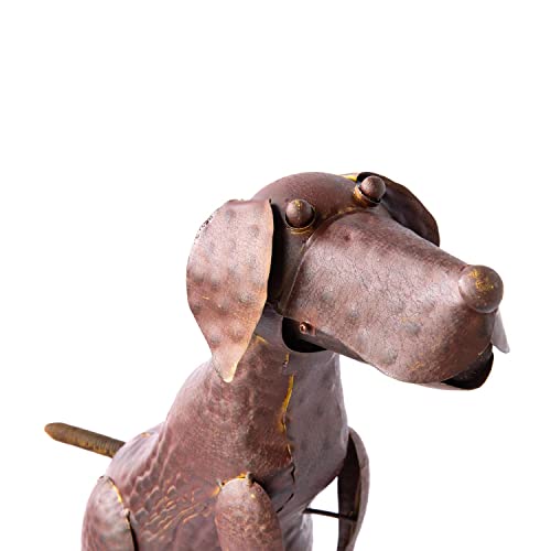 Park Hill Collection Best Friend Dog Fountain Spitter With Pump Is Great Decor For Patio, Deck And Home, Folk Art Inspired Metalwork, 23X13X13.25 Inches #TOP4