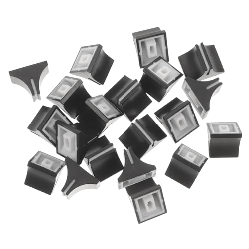 ifundom 20 Pezzi Tappo Push-Pull Per Mixer Manopole Fader Cursore Potenziometro Tappi Fader Mixer Tappi Fader Per Tappo Fader Mixer Tappetino Cursore Mixer Tappi Fader