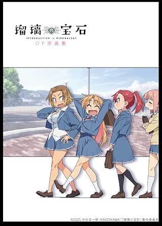 Amazon.co.jp: 瑠璃の宝石 OP原画集 オープニング原画集 公式グッズ