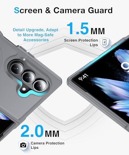 Image of Magnetic for Samsung Galaxy Z Fold 7 Case [Compatible with MagSafe]