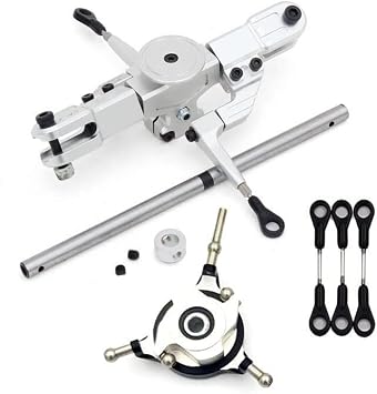 VERBANA RC Helicopter Rotor, for ALZRC Devil 450 450L 480 465 RC Helicopter Metal Main Rotor Head Replacement for ALZRC Devil 450 450L 480 465 RC Helicopter Accessories Part