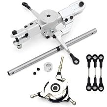 VERBANA RC Helicopter Rotor, for ALZRC Devil 450 450L 480 465 RC Helicopter Metal Main Rotor Head Replacement for ALZRC Devil 450 450L 480 465 RC Helicopter Accessories Part