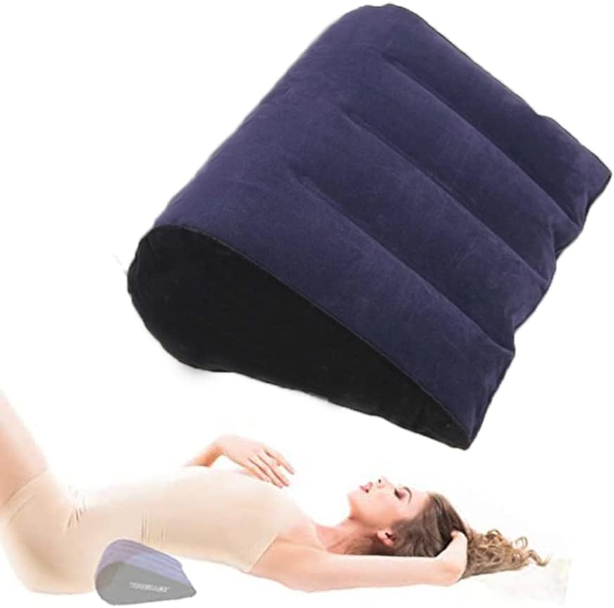 yilemeiyile Necessary Gift Pillow Sᶒᶍtôyse Foot ʂėx Šᶒxuelle Night Wedge Shaped Pillow Coussins Şėᶍ Coussins avec oreillers perforés Oreiller...